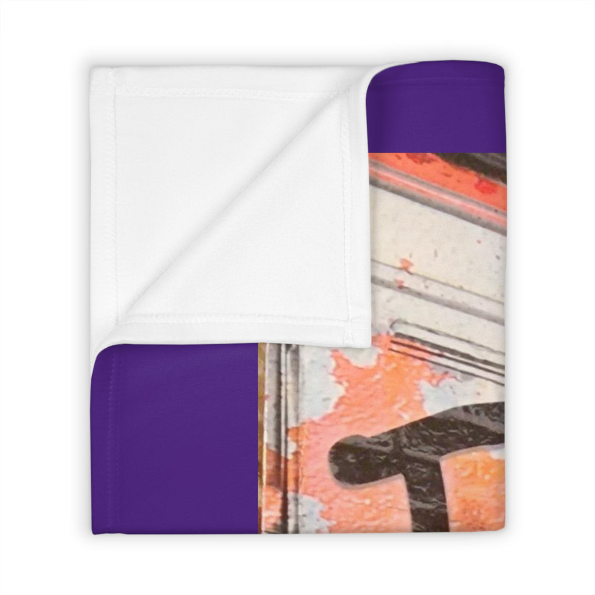 Graffiti Prayer Throw Blanket