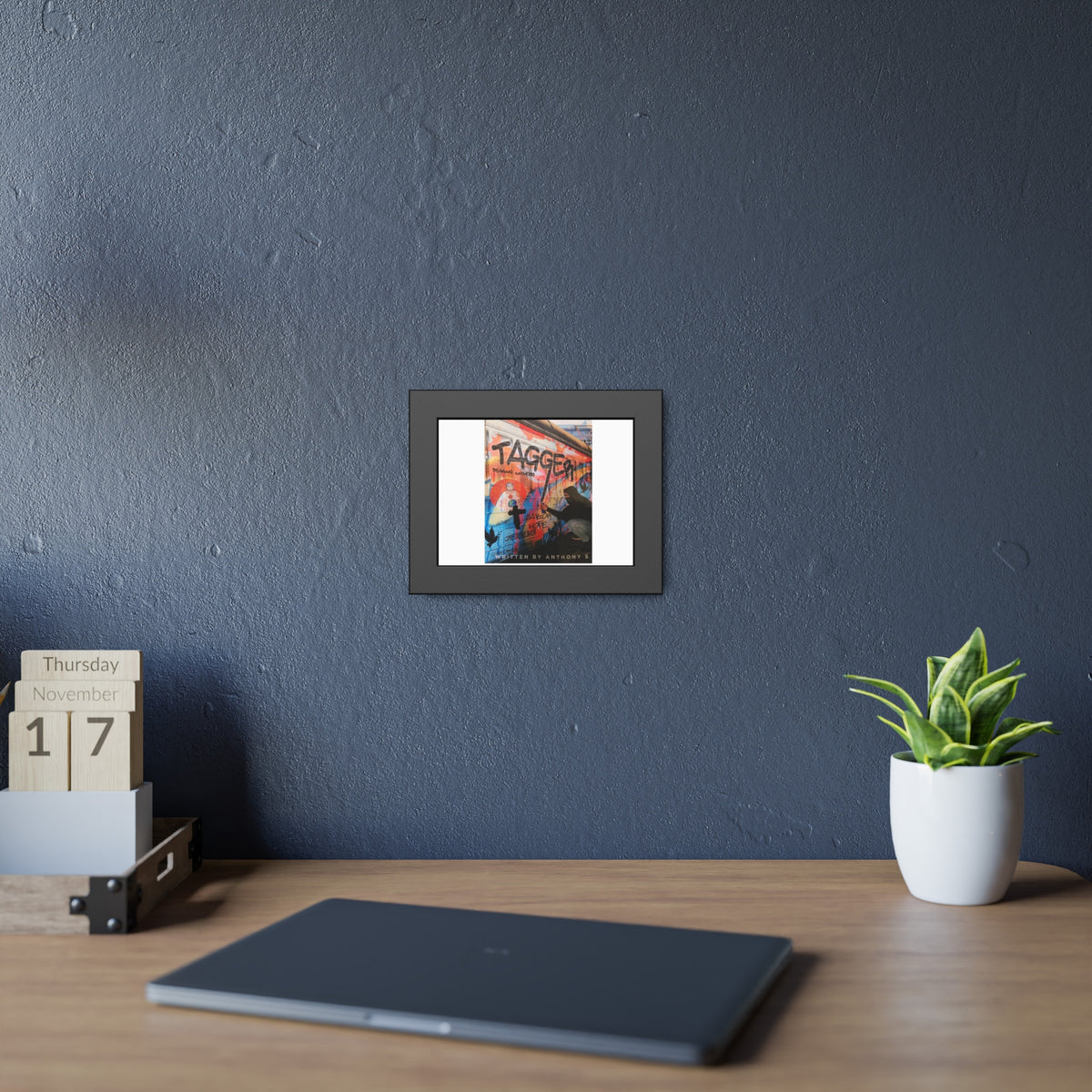 Framed TAGGER" Street Art Print