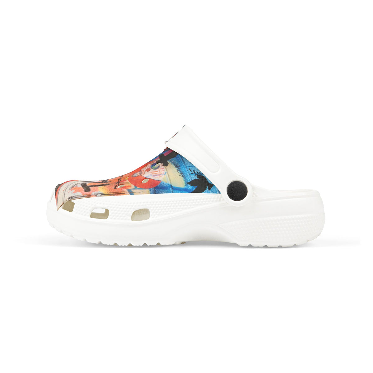 Clogs Graffiti Tagger Print