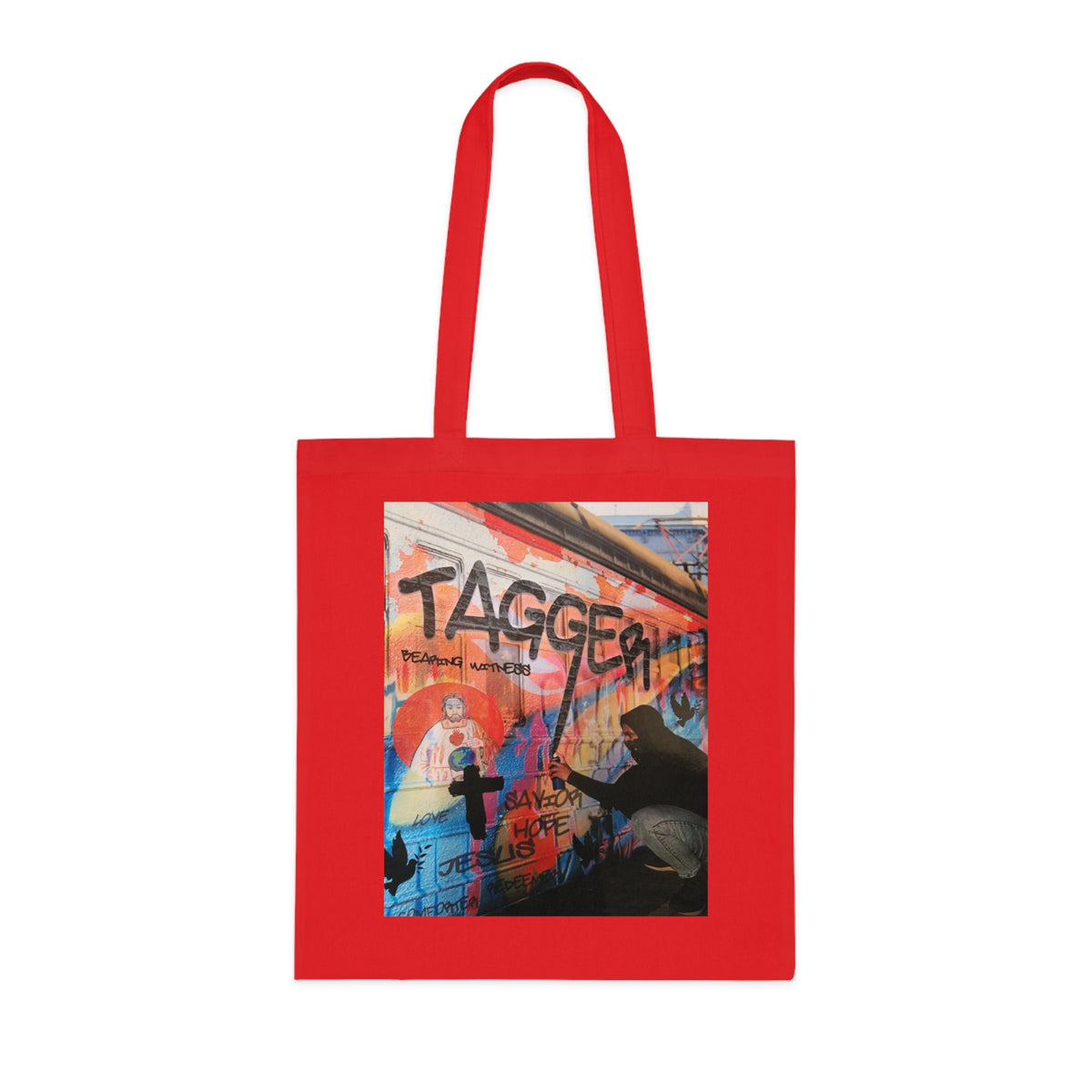 Graffiti Tagger Tote Bag
