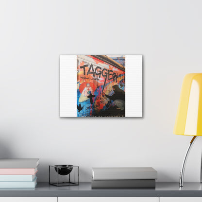 Urban Street Art Graffiti Canvas Wall Poster – Kids Room & Teen Bedroom Decor