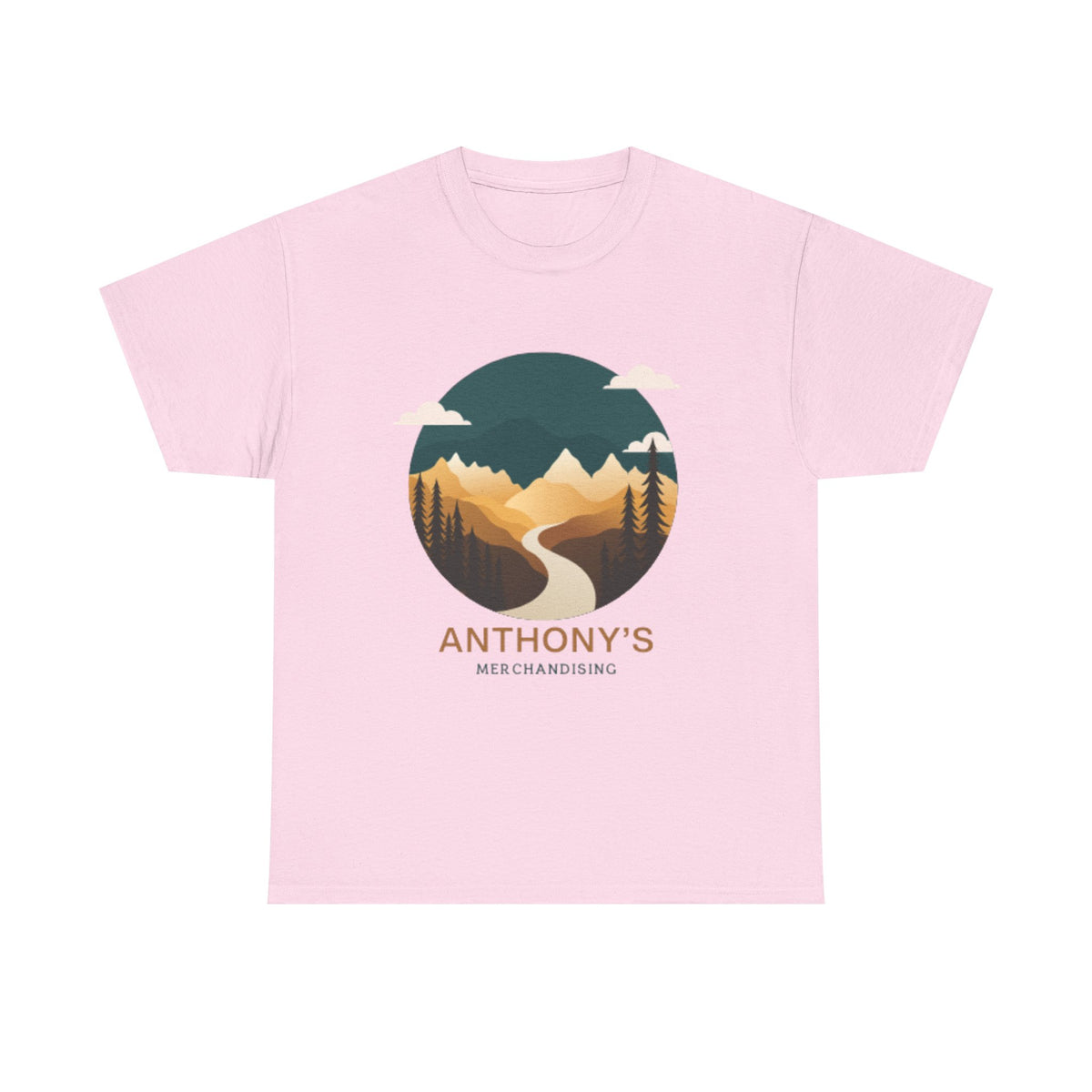 Urban Mountain Graphic Tee for Kids – Inspirational Nature Print T-Shirt