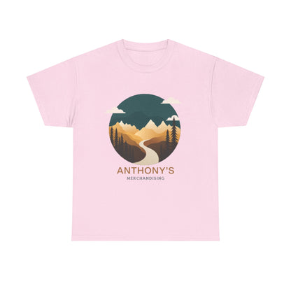 Urban Mountain Graphic Tee for Kids – Inspirational Nature Print T-Shirt