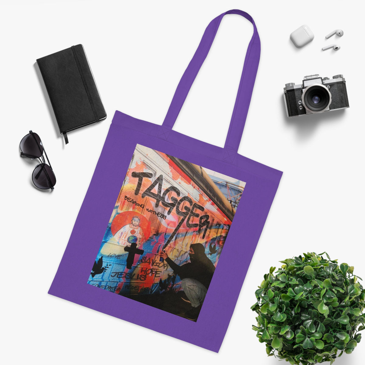 Graffiti Tagger Tote Bag