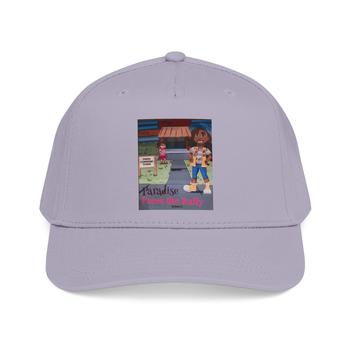 Anti-Bullying Kids Baseball Cap – Paradise Faces the Bully Graphic Hat