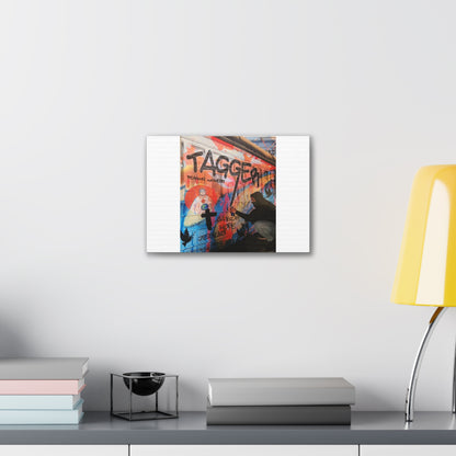 Urban Street Art Graffiti Canvas Wall Poster – Kids Room & Teen Bedroom Decor