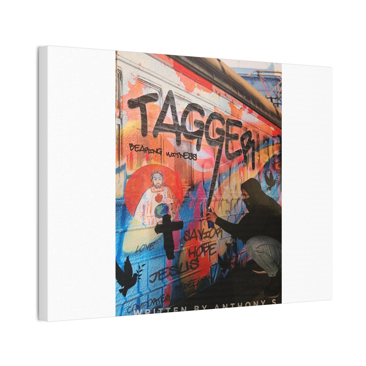 Urban Street Art Graffiti Canvas Wall Poster – Kids Room & Teen Bedroom Decor