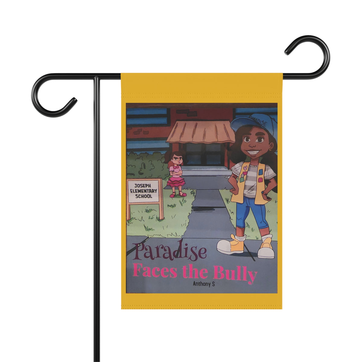 Garden Banner Paradise Faces the Bully