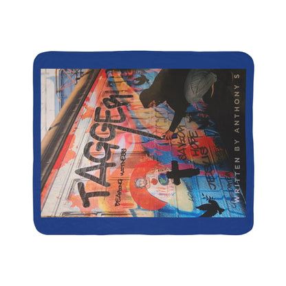 Fleece Sherpa Blanket 'TAGGER' Design
