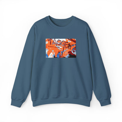 Abstract Art Crewneck Sweatshirt for Kids & Teens – Urban Graphic Streetwear
