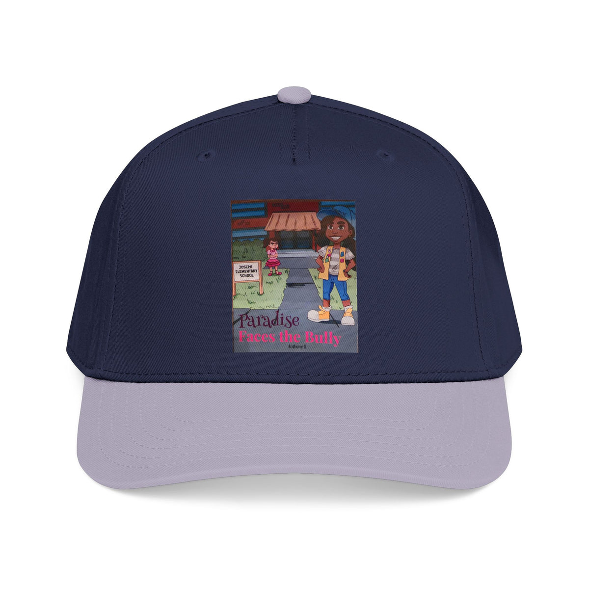 Anti-Bullying Kids Baseball Cap – Paradise Faces the Bully Graphic Hat