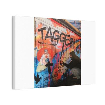 Urban Street Art Graffiti Canvas Wall Poster – Kids Room & Teen Bedroom Decor