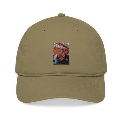 Organic Street Art Baseball Cap – Tagger Embroidered Unstructured Hat