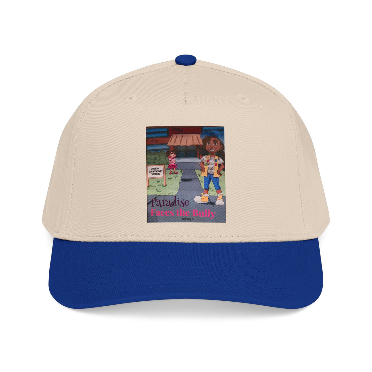 Anti-Bullying Kids Baseball Cap – Paradise Faces the Bully Graphic Hat