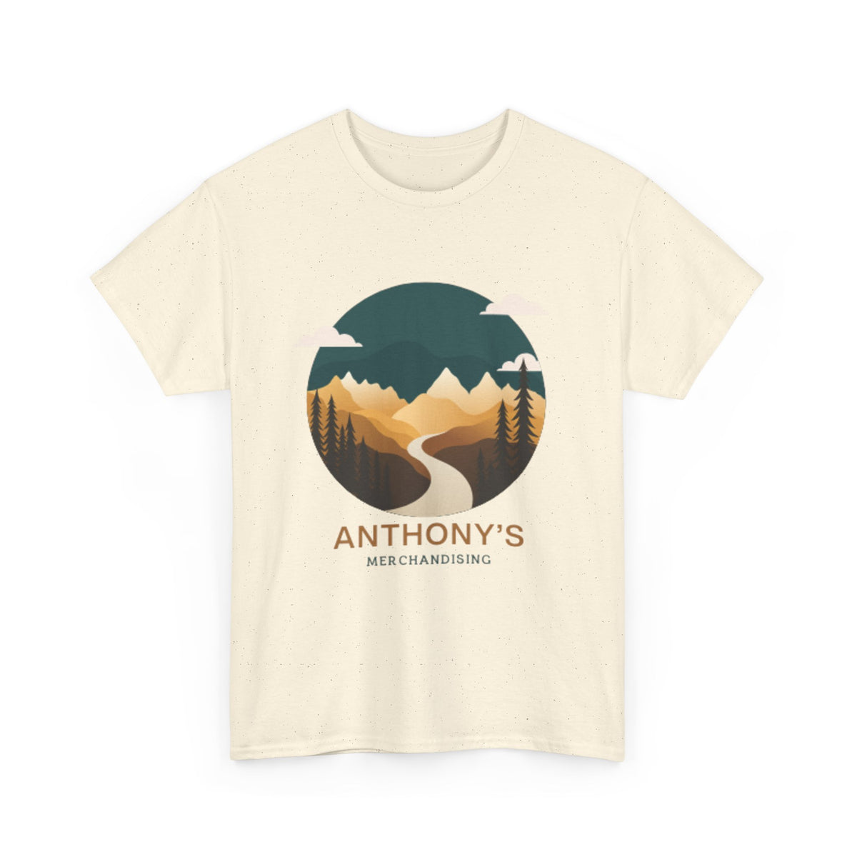 Urban Mountain Graphic Tee for Kids – Inspirational Nature Print T-Shirt