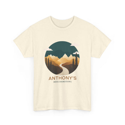 Urban Mountain Graphic Tee for Kids – Inspirational Nature Print T-Shirt