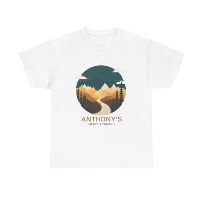 Urban Mountain Graphic Tee for Kids – Inspirational Nature Print T-Shirt
