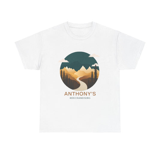 Urban Mountain Graphic Tee for Kids – Inspirational Nature Print T-Shirt