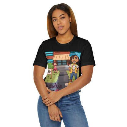 Anti-Bullying Kids Graphic Tee – Paradise Faces the Bully Inspirational T-Shirt