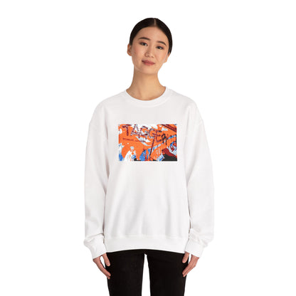 Abstract Art Crewneck Sweatshirt for Kids & Teens – Urban Graphic Streetwear