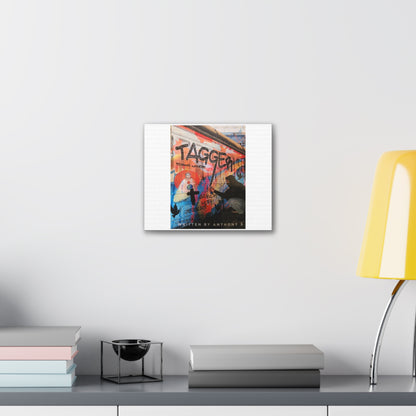 Urban Street Art Graffiti Canvas Wall Poster – Kids Room & Teen Bedroom Decor