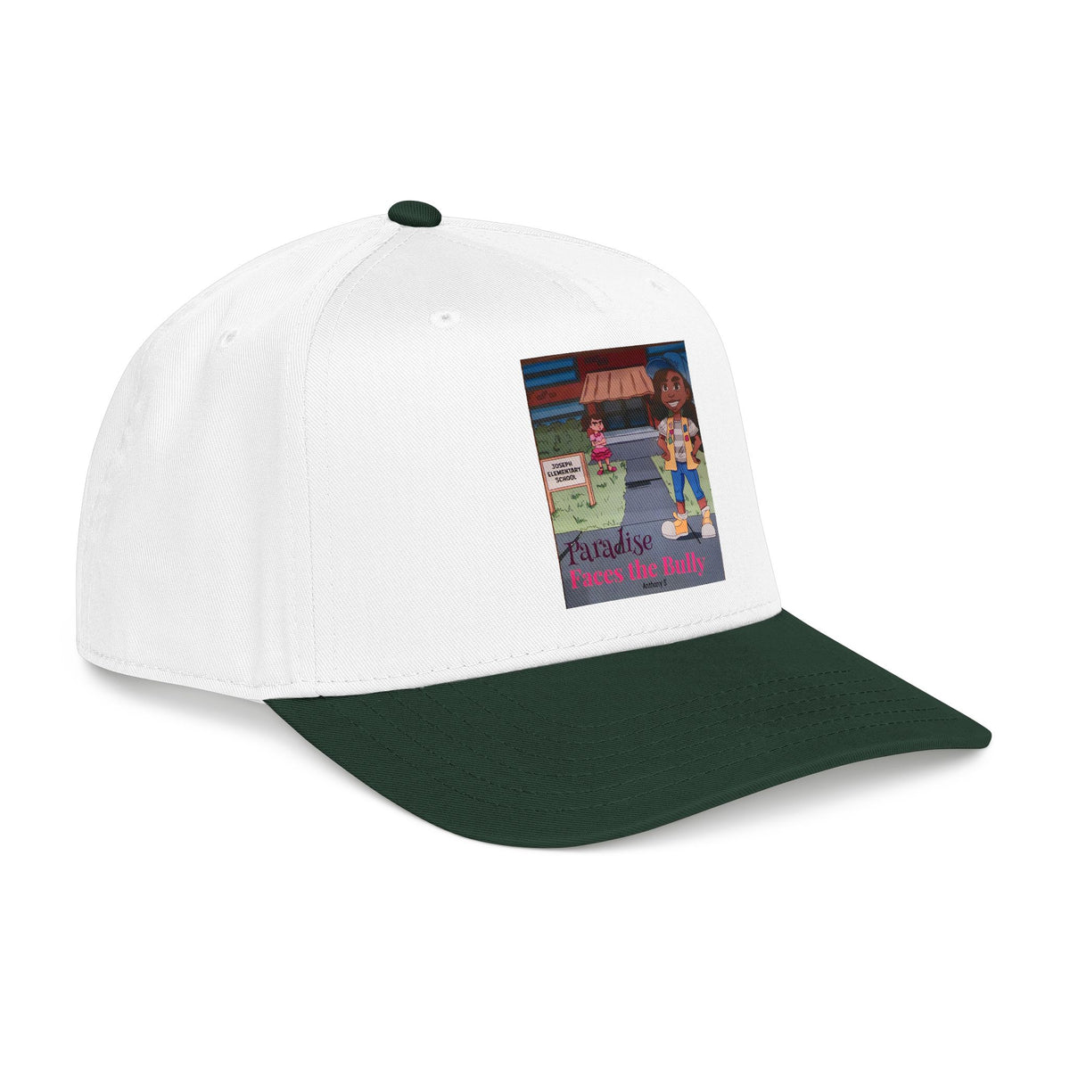 Anti-Bullying Kids Baseball Cap – Paradise Faces the Bully Graphic Hat