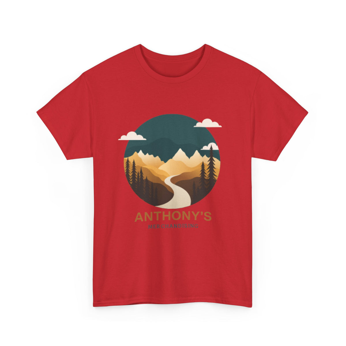 Urban Mountain Graphic Tee for Kids – Inspirational Nature Print T-Shirt