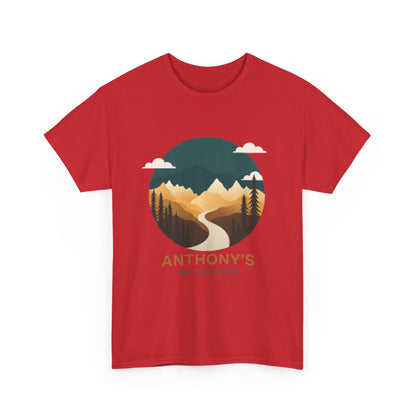 Urban Mountain Graphic Tee for Kids – Inspirational Nature Print T-Shirt