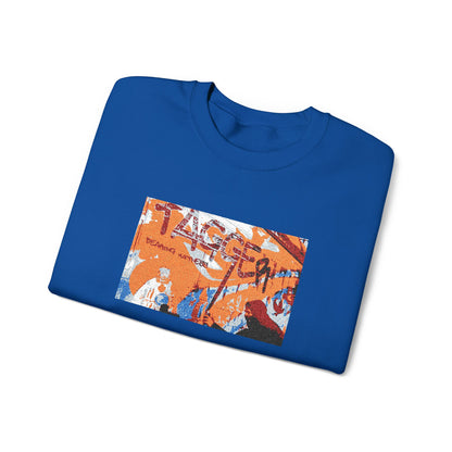 Abstract Art Crewneck Sweatshirt for Kids & Teens – Urban Graphic Streetwear
