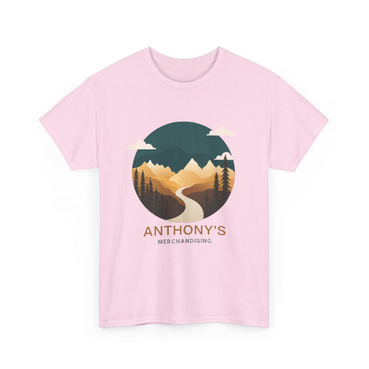 Urban Mountain Graphic Tee for Kids – Inspirational Nature Print T-Shirt