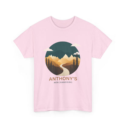 Urban Mountain Graphic Tee for Kids – Inspirational Nature Print T-Shirt
