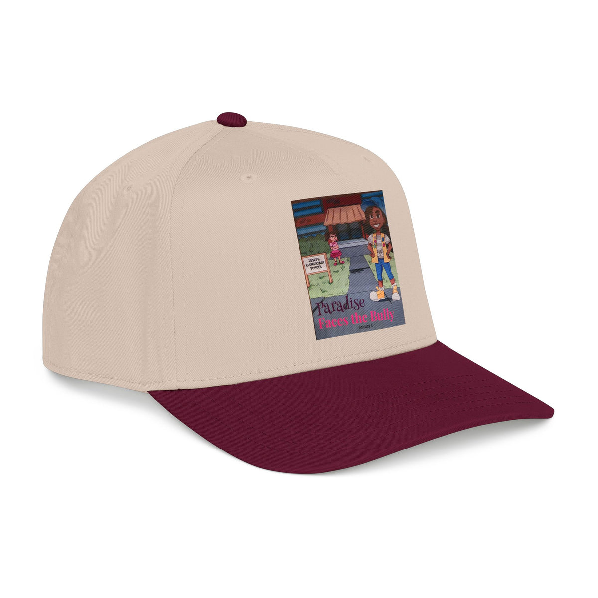 Anti-Bullying Kids Baseball Cap – Paradise Faces the Bully Graphic Hat