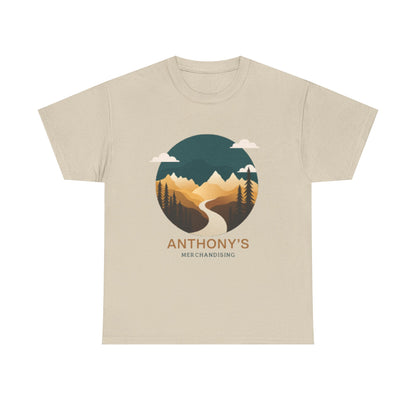 Urban Mountain Graphic Tee for Kids – Inspirational Nature Print T-Shirt