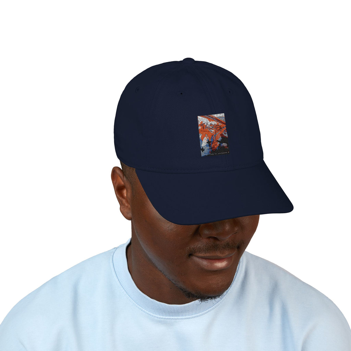 Organic Street Art Baseball Cap – Tagger Embroidered Unstructured Hat