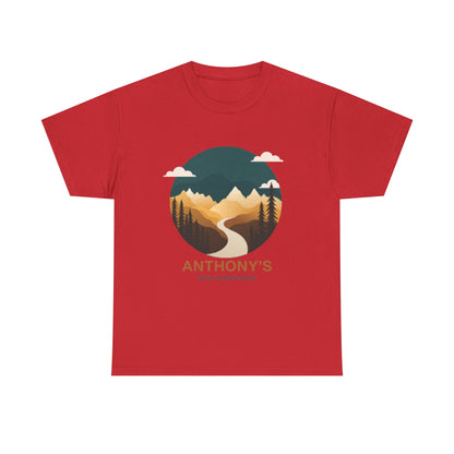 Urban Mountain Graphic Tee for Kids – Inspirational Nature Print T-Shirt