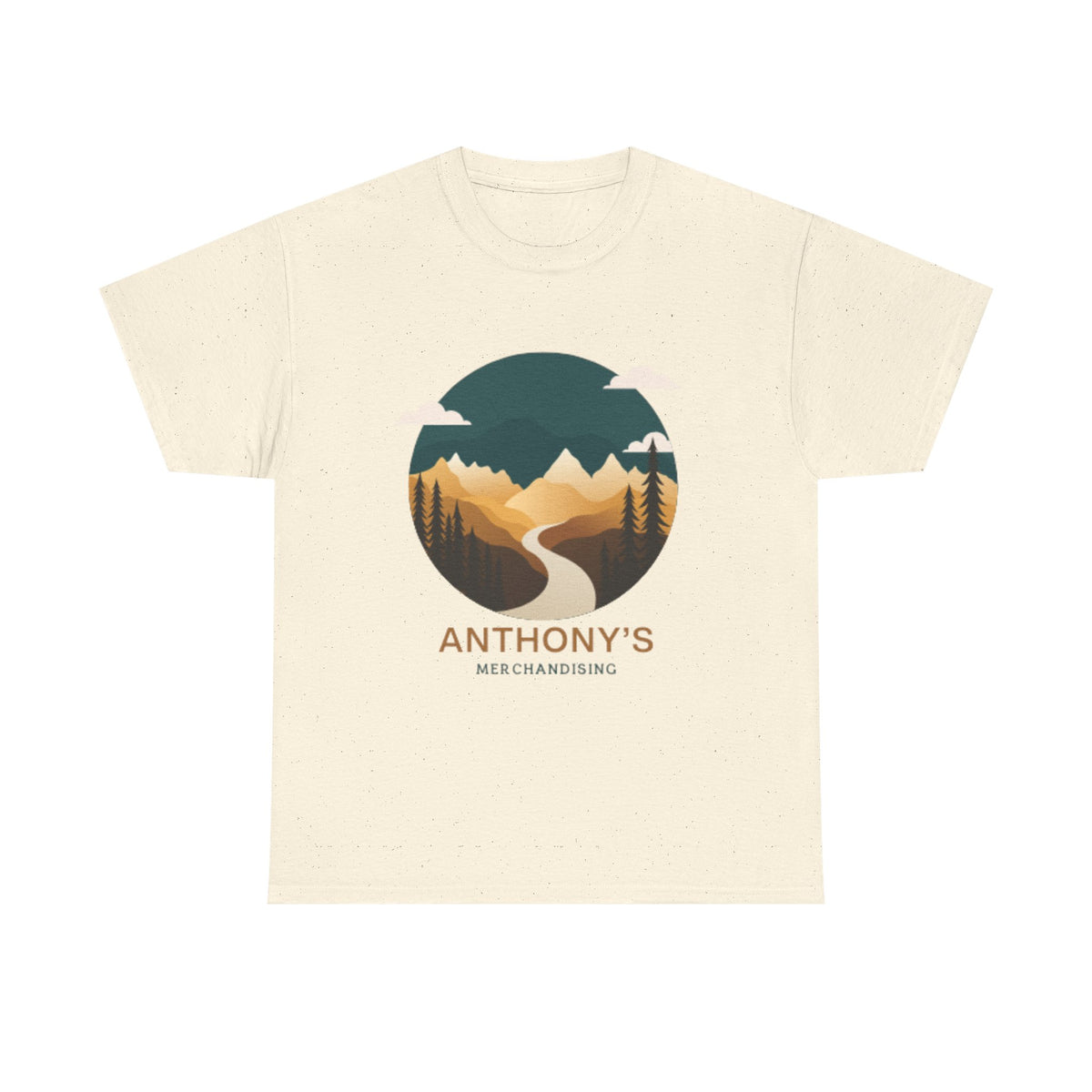 Urban Mountain Graphic Tee for Kids – Inspirational Nature Print T-Shirt