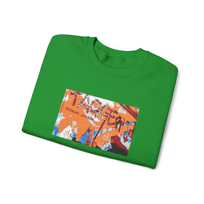 Abstract Art Crewneck Sweatshirt for Kids & Teens – Urban Graphic Streetwear