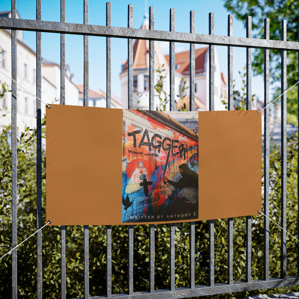 Graffiti Street Art Vinyl Banner TAGGER