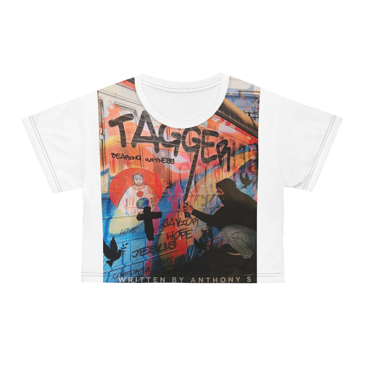 Graffiti Tagger Crop Tee