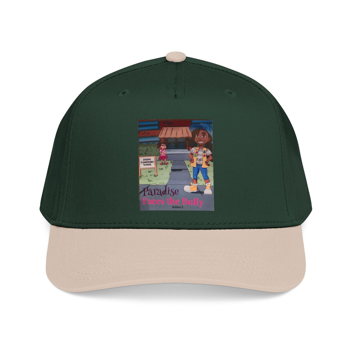 Anti-Bullying Kids Baseball Cap – Paradise Faces the Bully Graphic Hat