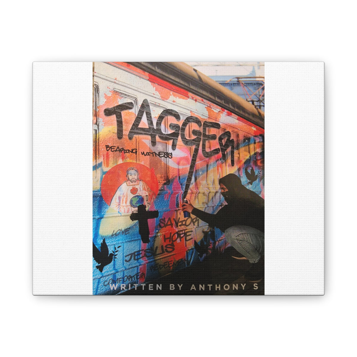 Urban Street Art Graffiti Canvas Wall Poster – Kids Room & Teen Bedroom Decor