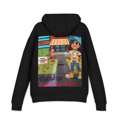 Anti-Bullying Kids Hoodie – Paradise Faces the Bully Storybook Graphic Sweatshirt
