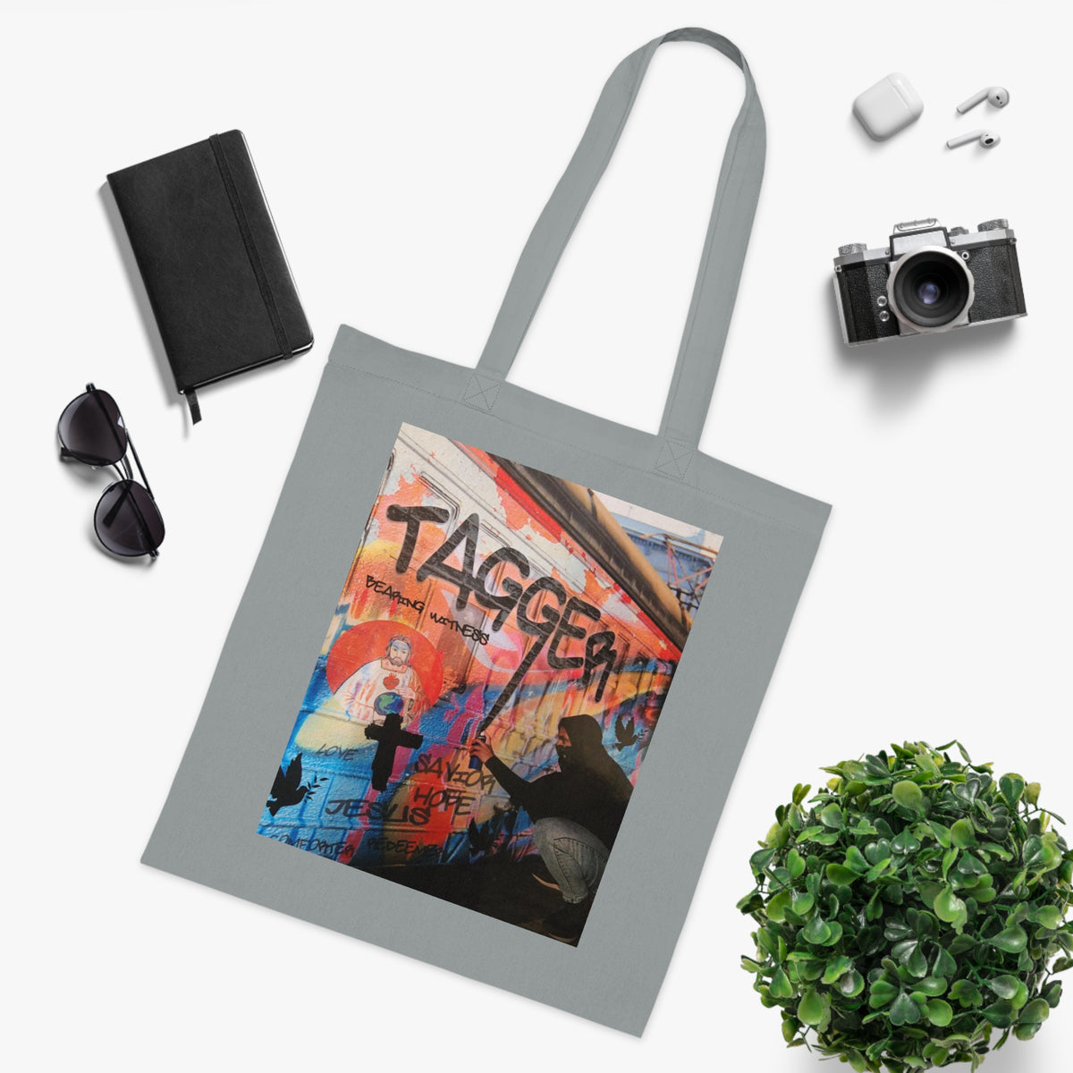 Graffiti Tagger Tote Bag