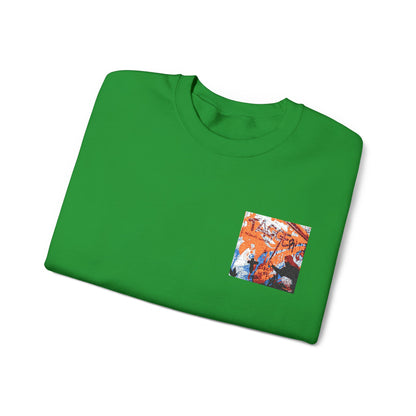 Urban Art Pocket Crewneck Sweatshirt – Tagger Graphic Streetwear for Kids