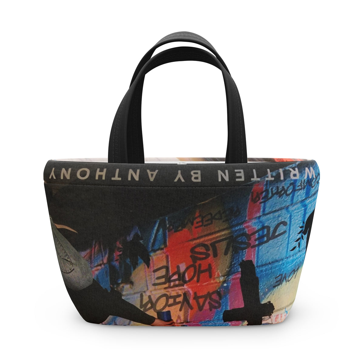 Art Lunch Bag Tagged Design