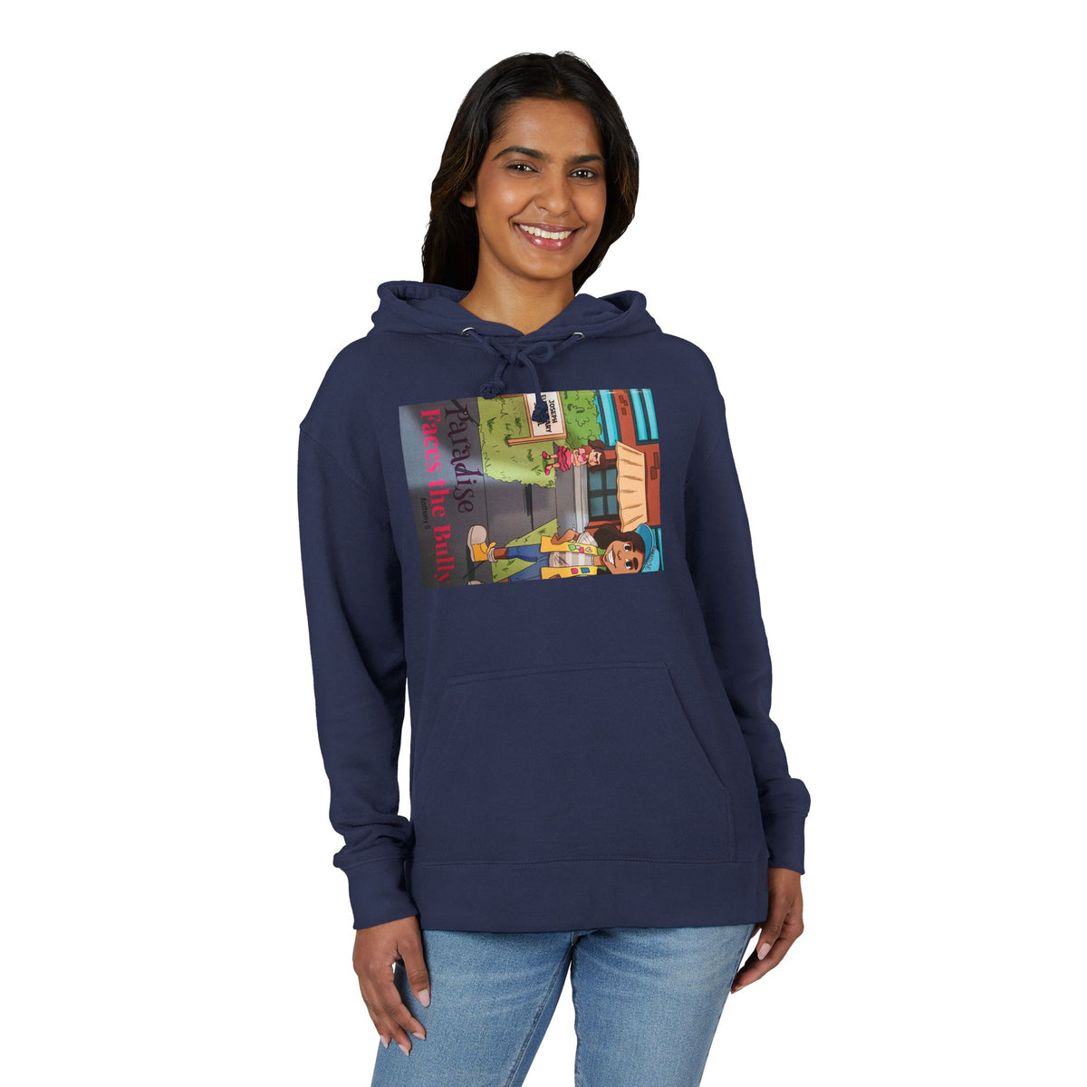 Anti-Bullying Kids Hoodie – Paradise Faces the Bully Storybook Graphic Sweatshirt