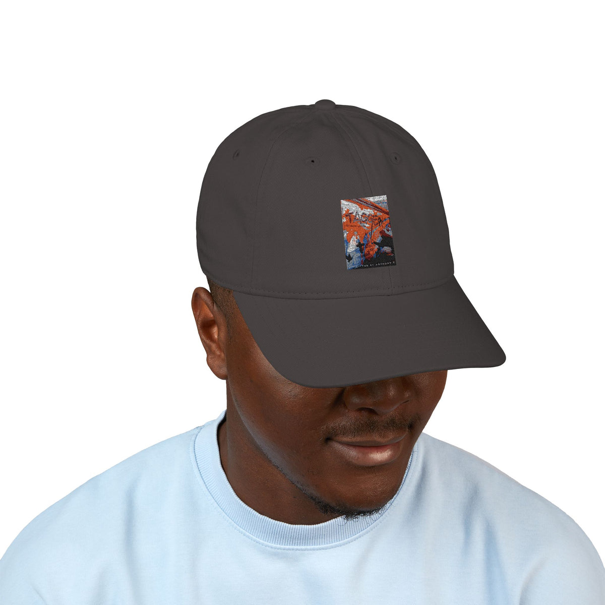 Organic Street Art Baseball Cap – Tagger Embroidered Unstructured Hat