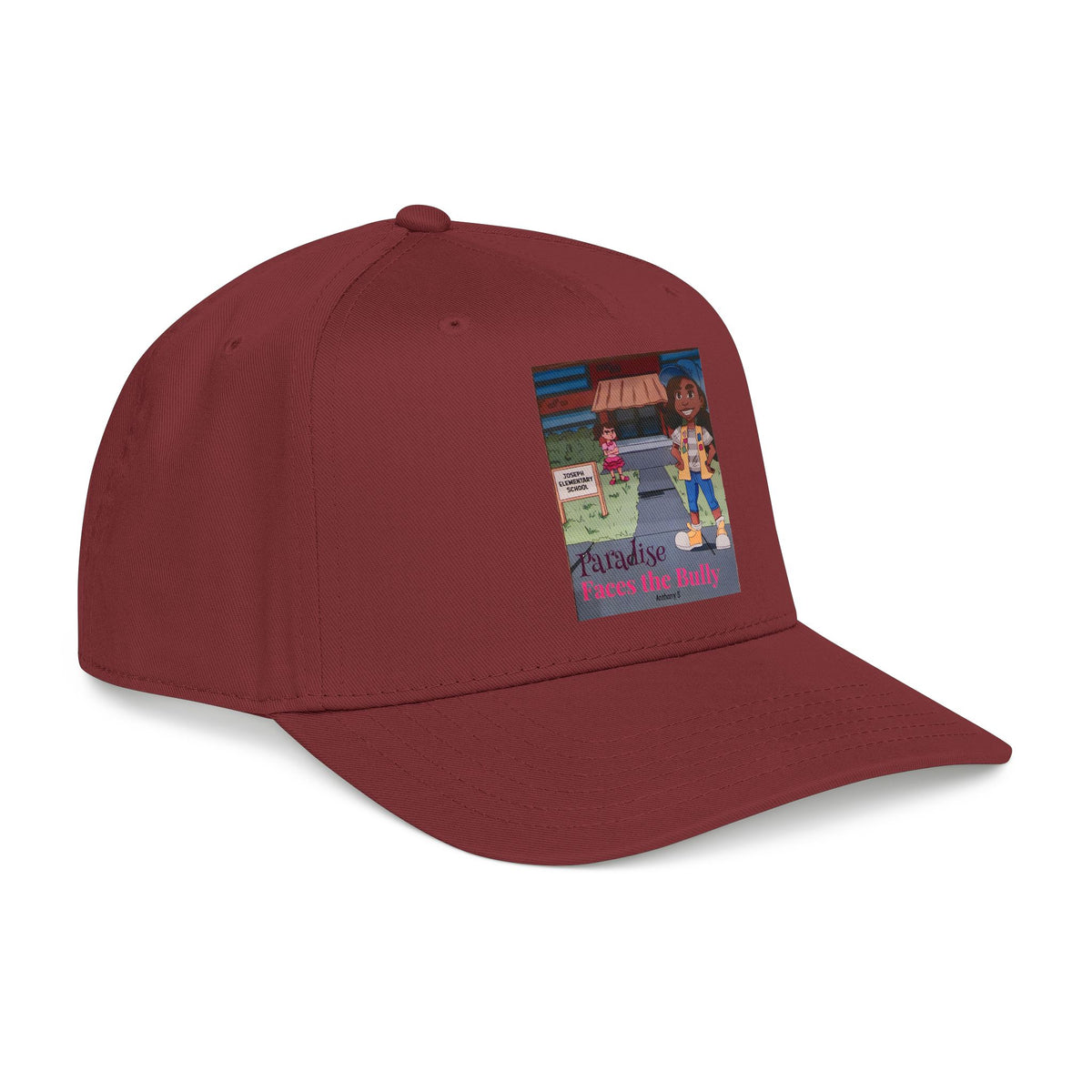 Anti-Bullying Kids Baseball Cap – Paradise Faces the Bully Graphic Hat