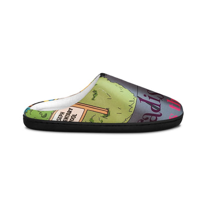 Indoor Slippers Paradise faces the bully