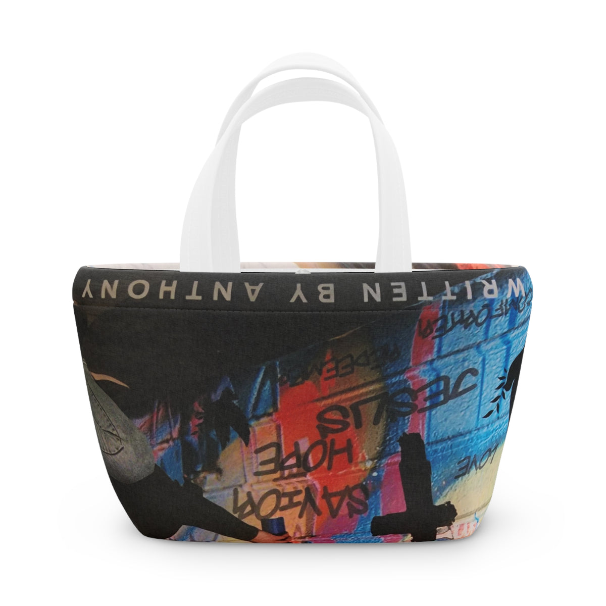 Art Lunch Bag Tagged Design
